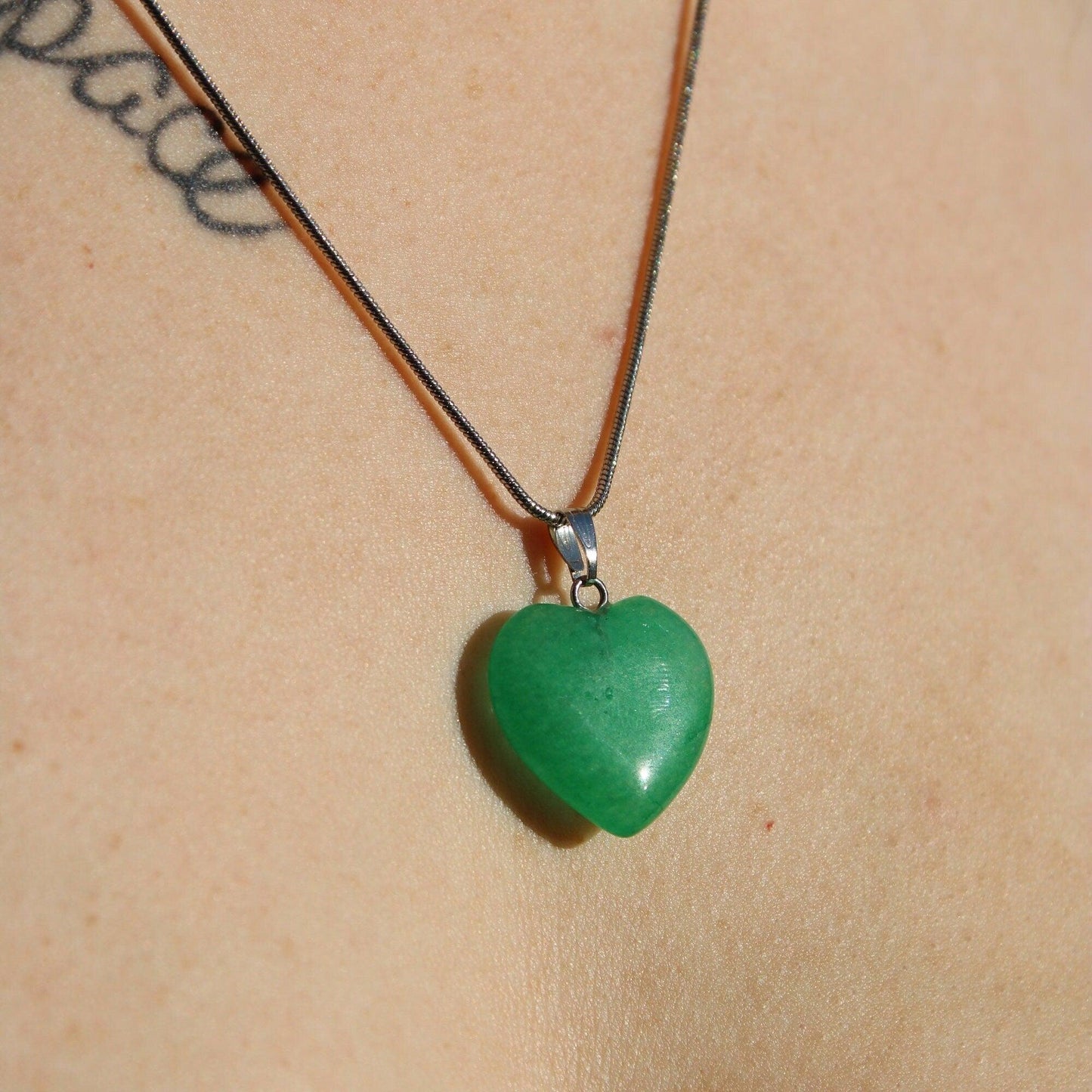 Natural Jade Necklace - Abigail Rose Company